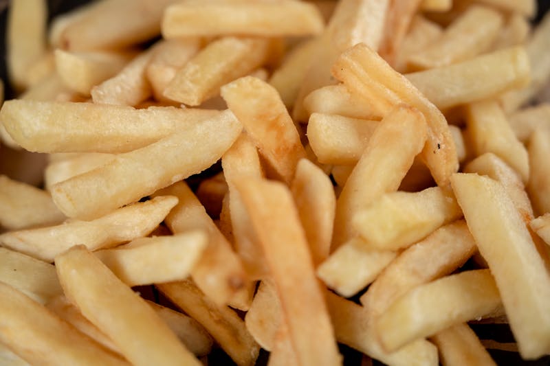 Seasoned crispy french fries side order